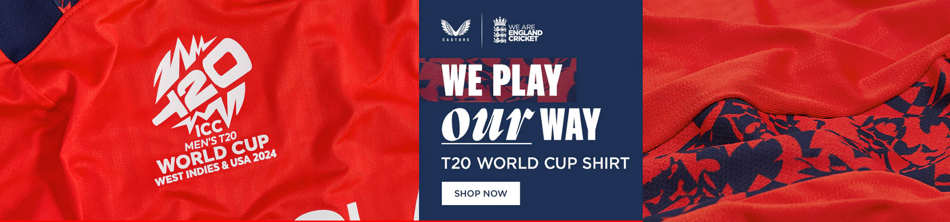 Click here for the new 2024 Castore England range